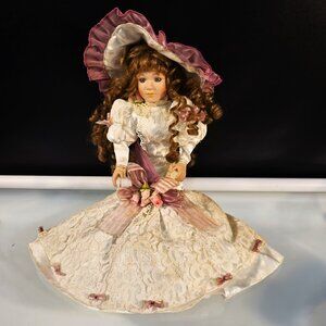 Vintage Doll Ashley Belle Collectible Fine Bisque 16 inch